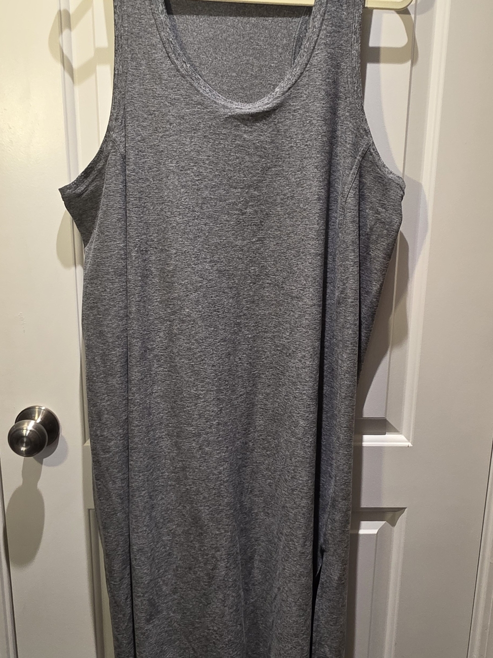 Fabletics Women's Grey Sleeveless Tank Dress